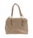 コーチ COACH ミニクリスティ ショルダーバッグ ハンドバッグ 2WAY 光沢 ベージュ F55515  /FF ■GY18