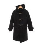 ハイク HYKE ダッフルコート ミドル丈 ウール メルトン 2 紺 ネイビー /JS ■GY11