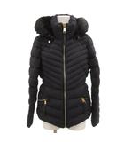 トミーヒルフィガー TOMMY HILFIGER ダウンジャケット ジップアップ エコファー 11 紺 ネイビー /JS ■GY18