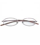 グッチ GUCCI 眼鏡 メガネ 度入り オーバル型 50□16 135 紫 パープル系 GG-9557J /GV ■GY17