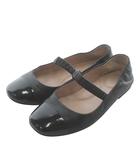 コールハーン COLE HAAN イヴェット バレエ フラット バレエシューズ パンプス エナメル レザー 5.5 22.5cm 黒 ブラック /XZ ■GY18