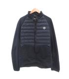 ダウンジャケット キルティング 切替 ロゴ XXL 紺 ネイビー /TZ ■GY17