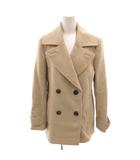 ダーマコレクション dama collection ロロピアーナ Loro Piana ピーコート ジャケット カシミア100% ショート ダブル 9AR ベージュ /FF ■GY17
