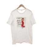 20AW マライア・キャリーティー Mariah Carey Tee Tシャツ 半袖 クルーネック フロントプリント ロゴ L 白 ホワイト /GV ■GY18