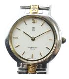 ジバンシィ GIVENCHY MILLESIME 3 腕時計 ウォッチ クォーツ 白文字盤 ロゴ シルバー色 ■GY18 /MQ