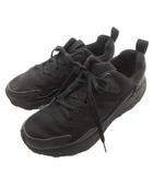 アグ UGG ミオ トレーナー ロー モノ スニーカー メッシュ レースアップ ボリュームソール 25.5cm 黒 ブラック 1108038 /YJ ■GY18