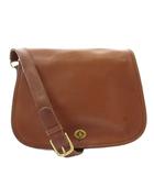 コーチ COACH オールドコーチ USA製 104 ショルダーバッグ レザー ターンロック 茶 ブラウン /XZ ■GY11