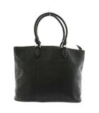 ガレリアント GALLERIANT フレスコ FRESCO トートバッグ 牛革 レザー 編み込み 黒 ブラック GLD-3864 /XZ ■GY11