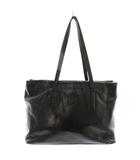 ヒロフ HIROFU トートバッグ ビジネスバッグ ワンショルダー レザー ロゴ 黒 ブラック /XZ ■GY11