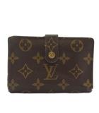 モノグラム ポルトフォイユ ヴィエノワ 財布 二つ折り がま口 PVC レザー 総柄 茶色 ブラウン M61674 /XZ ■GY11