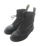 ドクターマーチン DR.MARTENS 1460 8ホールブーツ ショート レザー レースアップ UK8 27㎝ 黒 ブラック 10072 /XZ ■GY42