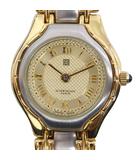 ジバンシィ GIVENCHY 腕時計 ウォッチ クォーツ ローマン ゴールド色 シルバー色 ■GY18 /MQ