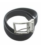 コーチ COACH ベルト ハトメ キャンバス レザー シグネチャー ロゴ 30/75 黒 ブラック /XZ ■GY18