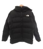 ザノースフェイス THE NORTH FACE Belayer Parka ダウンジャケット ロゴプリント S 黒 ブラック ND92215 /FF ■GY18