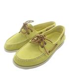 スペリー SPERRY トップサイダー TOP SIDER デッキシューズ スエード US9 27cm 黄色 イエロー STS19463 /XZ ■GY18