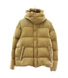 バーバリー ロンドン BURBERRY LONDON ENGLAND ダウンジャケット パファージャケット 4WAY アウター ナイロン デタッチャブルスリーブ フーデッド ジップアップ ロゴ XS ベージュ 8045182 /XZ ■GY18
