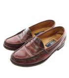 ポロ バイ ラルフローレン Polo by Ralph Lauren コインローファー ビジネスシューズ 革靴 レザー 24.5㎝ 茶色 ブラウン /XZ ■GY18