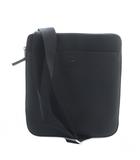 ラコステ LACOSTE ショルダーバッグ 斜めがけ レザー ロゴ 黒 ブラック ■GY18 /MQ