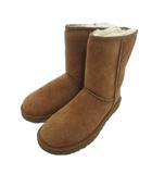 アグ UGG クラシック ショート CLASSIC SHORT ムートンブーツ 靴 シューズ シープスキン 23 茶 ブラウン 5825 /NU ■GY18