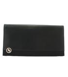 ハンティングワールド HUNTING WORLD 長財布 お札入れ 二つ折り レザー ロゴ 黒 ブラック /XZ ■GY18