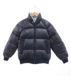 モンクレール MONCLER ski wear ヴィンテージ ダウンジャケット ロゴ リバーシブル スキーウェア 11 紺 ネイビー ライトブルー /JS ■GY13