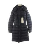 モンクレール MONCLER HERMINE エルミンヌ ダウンジャケット コート ロゴ 1 S 紺 ネイビー F20931C51100 /MW ■GY18