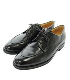 バーバリーズ Burberrys ビジネスシューズ ドレス 革靴 レザー Uチップ 5.5 25.5cm 黒 ブラック /XZ ■GY18