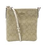 コーチ COACH ショルダーバッグ シグネチャー PVC ベージュ F58309 /SR ■GY18