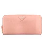 プラダ PRADA サフィアーノ 長財布 ウォレット 小銭入れ レザー ピンク /JS ■GY17