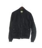 コーチ COACH F26795 フライトジャケット MA-1 ナイロン ブルゾン ジップアップ 長袖 総裏地 黒 ブラック ■GY18 /MQ