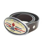 ディースクエアード DSQUARED2 スタントマンパイロット ベルト レザー ロゴ 茶 ブラウン ■GY17 /MQ