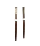 コーチ COACH ノベルティ レクサス LEXUS 8周年アニバーサリー 夫婦箸 箸置き 茶 ブラウン /SS ■OS