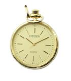 シチズン CITIZEN 9633-s045517 懐中時計 ウォッチ クォーツ ロゴ ゴールド色 ■GY18 /MQ