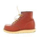レッドウィング REDWING 08875 ワークブーツ アイリッシュセッター レザー ロゴ 26.5cm 赤 レッド ■GY4 /MQ