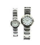 ギラロッシュ Guy Laroche HBLDS-3.1 HBGTS-3.1 腕時計 ペアウォッチ クォーツ シェル文字盤 シルバー色 ■GY18 /MQ