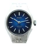 セイコー SEIKO 1140-0220 Special スペシャル 腕時計 ウォッチ 手巻き 青文字盤 ロゴ シルバー色 ■GY18 /MQ