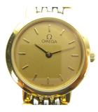 オメガ OMEGA De Ville デビル 腕時計 ヴィンテージ アンティーク ウォッチ クォーツ コンビカラー ゴールドカラー シルバーカラー 金色 銀色 ■GY18 /MQ