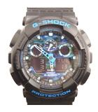 カシオジーショック CASIO G-SHOCK GA-100CB 腕時計 ウォッチ クォーツ デジタル ロゴ デイト カレンダー付き 黒 ブラック ■GY18 /MQ