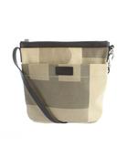 バリー BALLY ショルダーバッグ 斜めがけ 型押しロゴ PVC ベージュ 茶 ブラウン ■GY17 /MQ