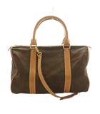 エトロ ETRO 2WAY ボストンバッグ ショルダーバッグ ペイズリー柄 赤 緑 ベージュ /MI ■GY18