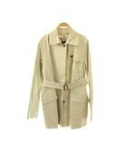 バーバリー ロンドン BURBERRY LONDON ステンカラーコート 裏ノバチェック 46 ベージュ FR119-711-42 /DF ■GY18