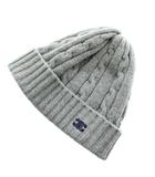セリーヌ CELINE 帽子 ニット帽 ビーニー カシミヤ ケーブル編み トリオンフ ロゴ 刺繍 TU グレー 2AD5I362W.09GR /XZ ■OH ■GY18