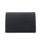 ザショップティーケー THE SHOP TK カードケース メンズ レザー 型押しロゴ 黒 ブラック /YJ ■GY18