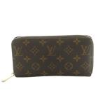 M60017 モノグラム ジッピー ウォレット 長財布 ラウンドファスナー 小銭入れ PVCレザー 茶 /MI ■OH ■GY17