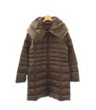 マックスマーラ ウィークエンドライン MAX MARA WEEKEND LINE 中綿コート アウター ジップアップ 42 ブラウン /CX ■GY18