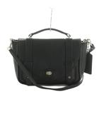 ブリーカー 2WAY ショルダーバッグ ハンドバッグ レザー フラップ 黒 32262 /MI ■GY17