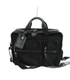 トゥミ TUMI ALPHA 26141D4 エクスパンダブル ビジネスバッグ ショルダー 2WAY ブリーフケース ナイロン ロゴ 黒 ブラック ■GY11 /MQ