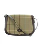 バーバリーズ Burberrys ショルダーバッグ 斜めがけ チェック柄 ロゴ 茶 ブラウン カーキ ■GY11 /MQ