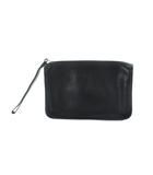 オールドコーチ 9972 クラッチバッグ セカンドバッグ レザー ロゴ 黒 ブラック ■GY18 /MQ