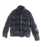 モンクレール MONCLER EVER GIUBBOTTO 68950 エバー ダウンジャケット ジップアップ 2 紺 ネイビー ■GY18 /MQ